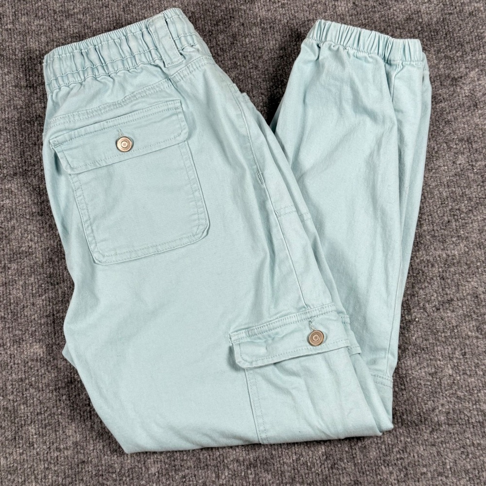 Celebrity Pink Size M Cargo Jogger Pants Mid Rise 29x26 Soft Utility Travel Y2K